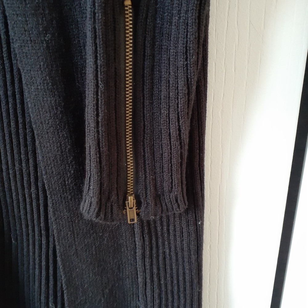 Design Lab Classic Long Sleeve Ribbed Cardigan - Picture 6 of 7